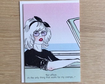Funny Blank Inside Greeting Card For All Occasions