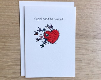 Funny Valentine's Day Card - Cupid Meth