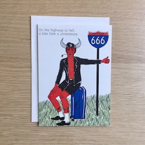 Tarjeta de cumpleaños divertida para su amigo rebelde