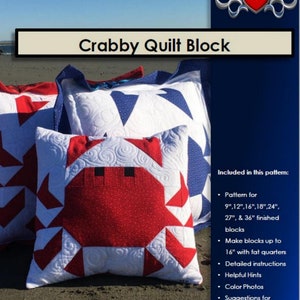 Pattern: Crabby Quilt Block