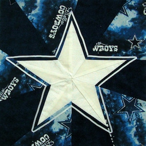Pattern: Spinning 5-Point Star Quilt Block image 3