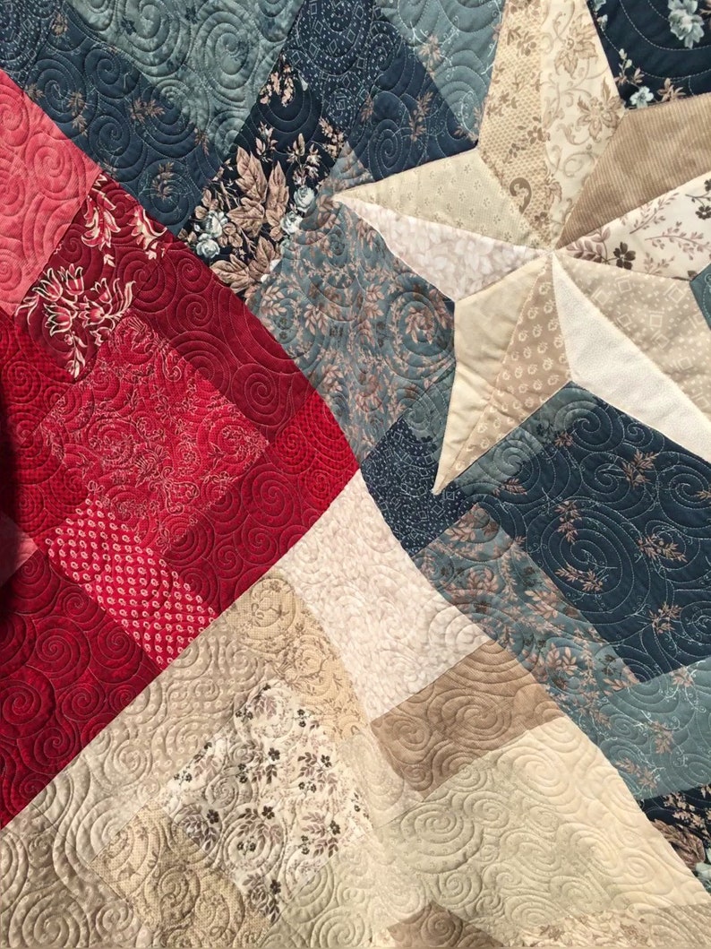 Pattern Texas Flag Quilt Etsy pattern-texas-flag-quilt-etsy