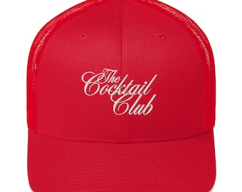 Cocktail Club Trucker Cap, Fernlasterfahrer Cap, Der Cocktail Club Cap