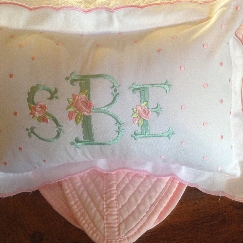 Heirloom Baby Quilt and Matching Pillow Etsy