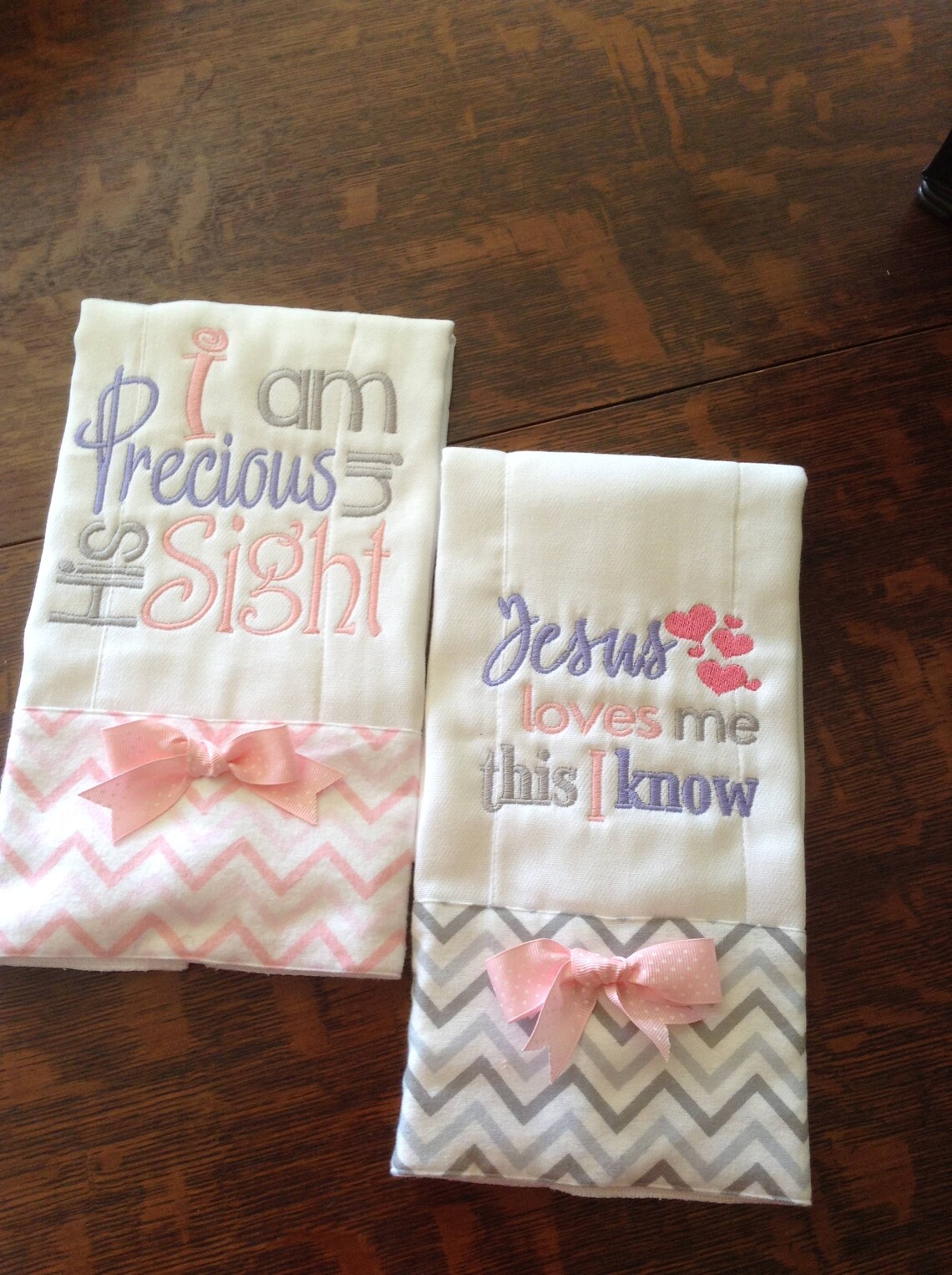 Bible Verse Burp Cloths Etsy