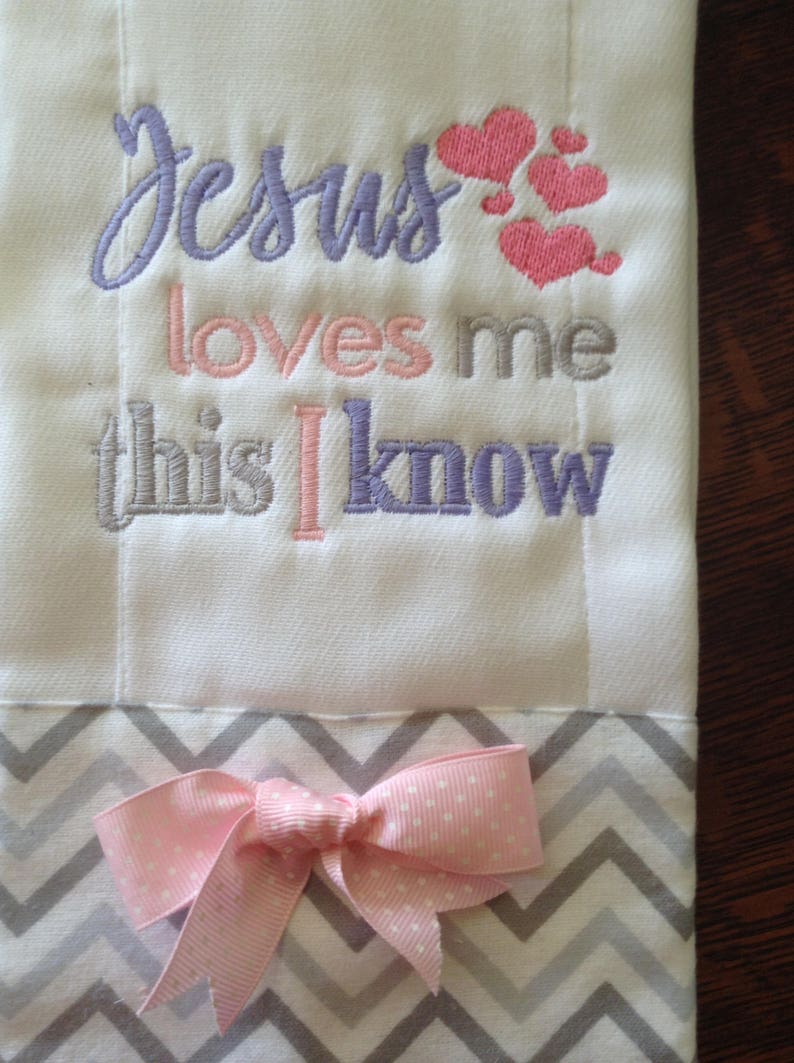 Bible Verse Burp Cloths Etsy