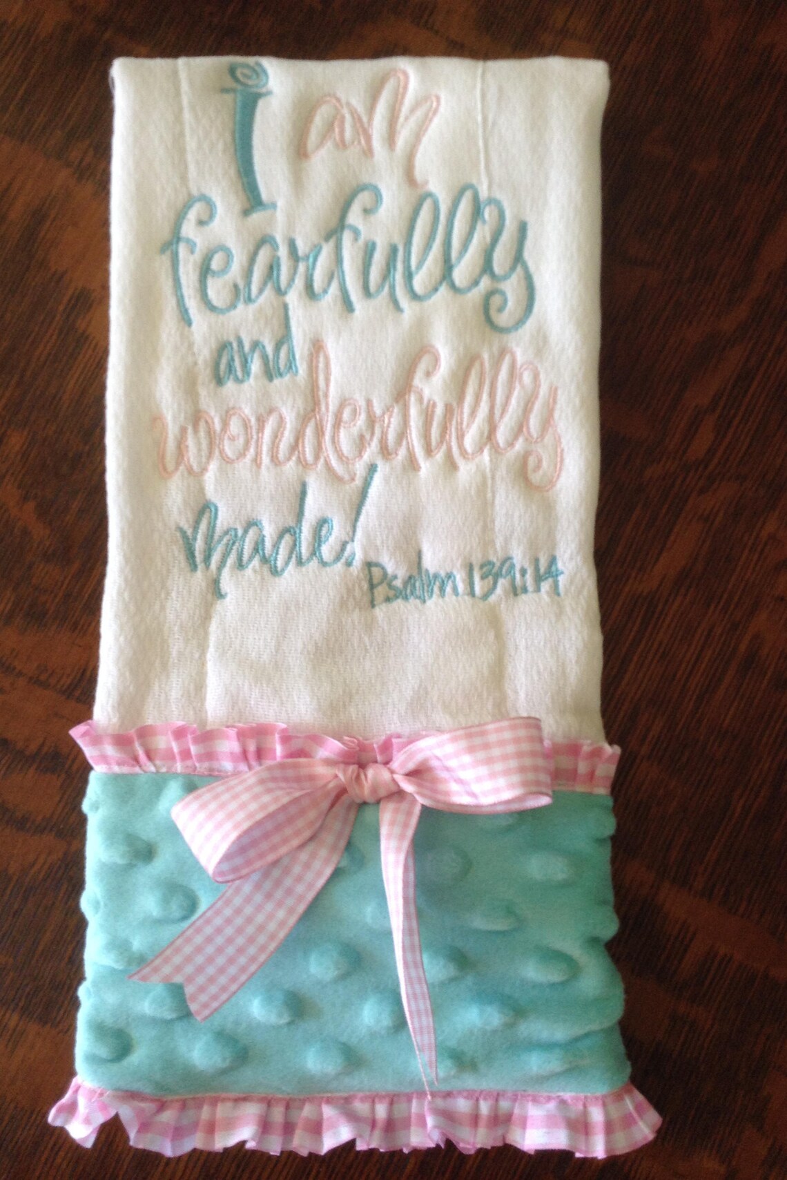 Bible verse burp cloths Etsy