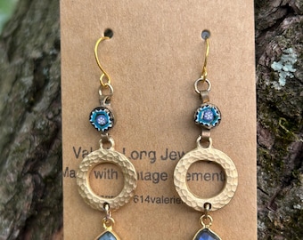 Italian micromosaic Earrings