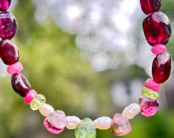 Juicy gemstone necklace