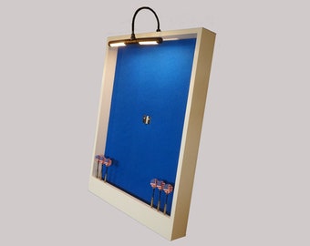 Custom Led Lighted Dartboard Cabinets Dart Von Jaysprojects
