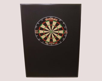 JUMBO 48 X 32 Sandstone and Mahogany Colored Extra Long Dart Board