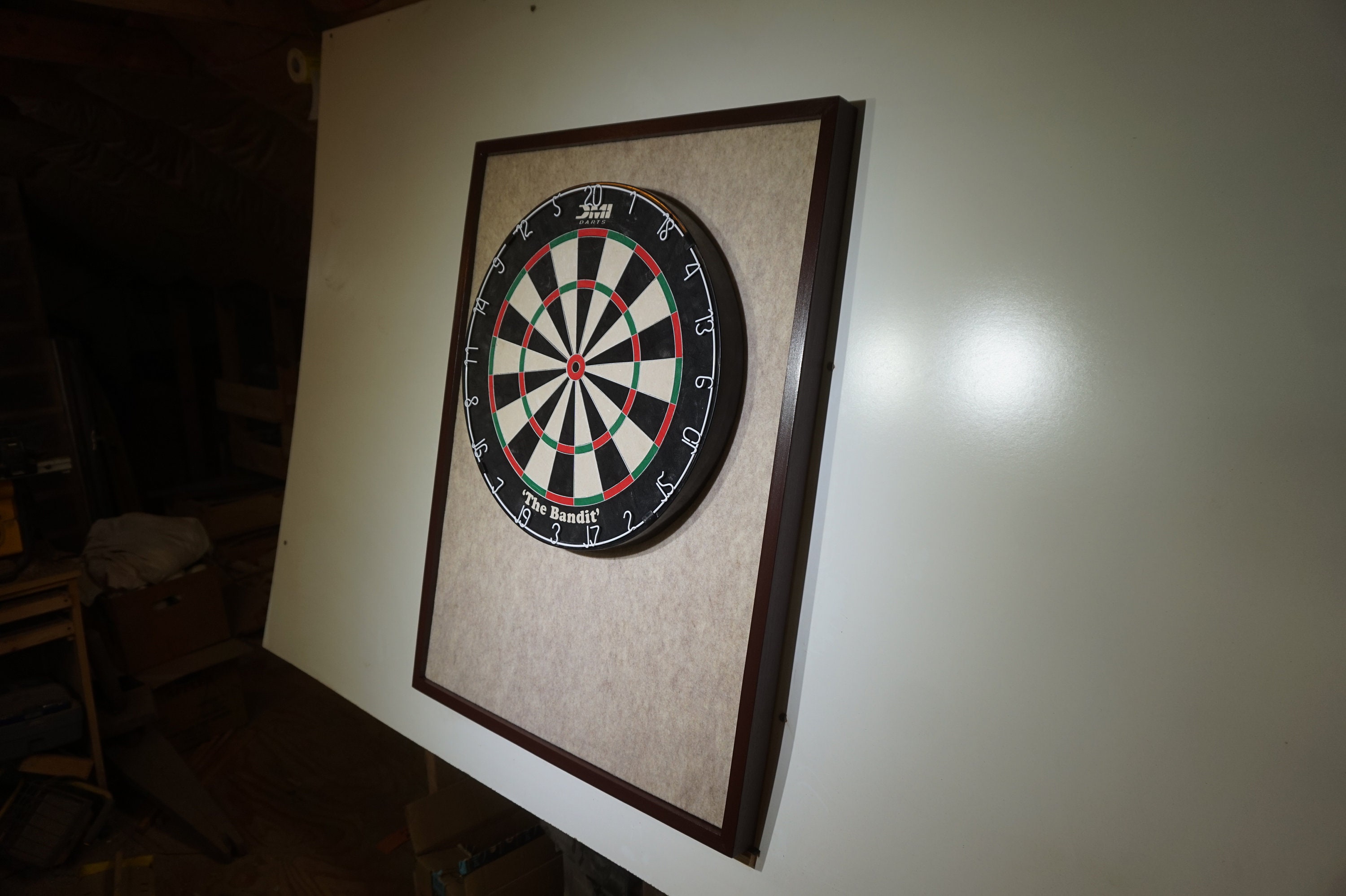 Low Ceiling Dartboard Backboard W/raised/off Center Mount and Etsy
