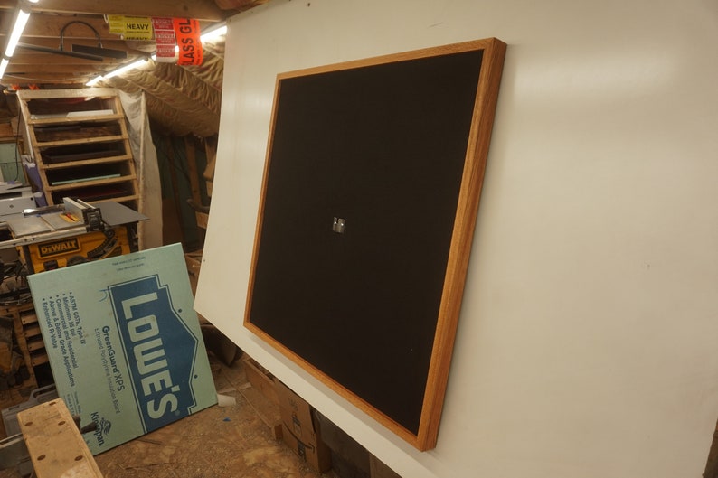 Solid Oak 32 X 32 Oversized Dart Board Backboard Etsy