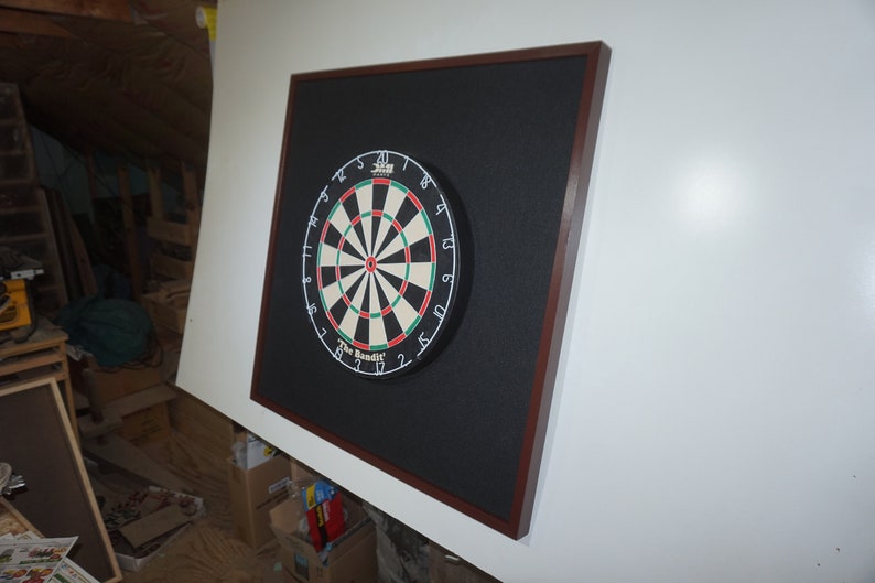 Oversized Dart Board Backboard 32 X 32 Black & Etsy