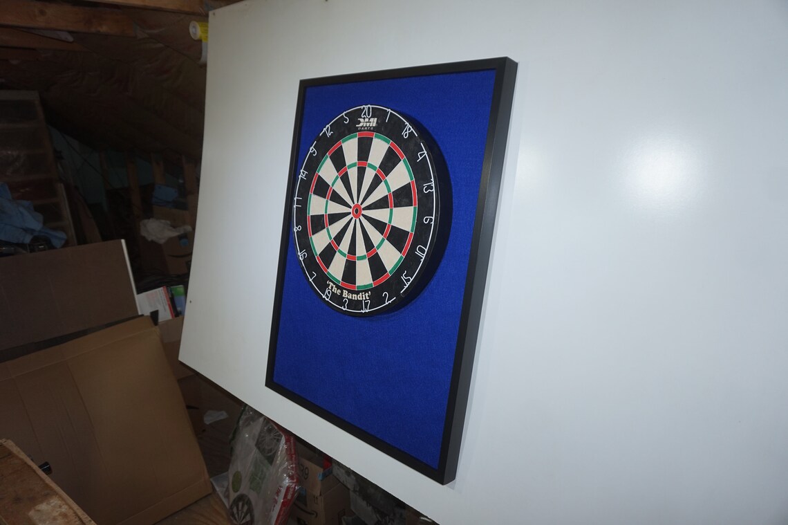 Low Ceiling Dartboard Backboard W/raised/off Center Mount and Etsy
