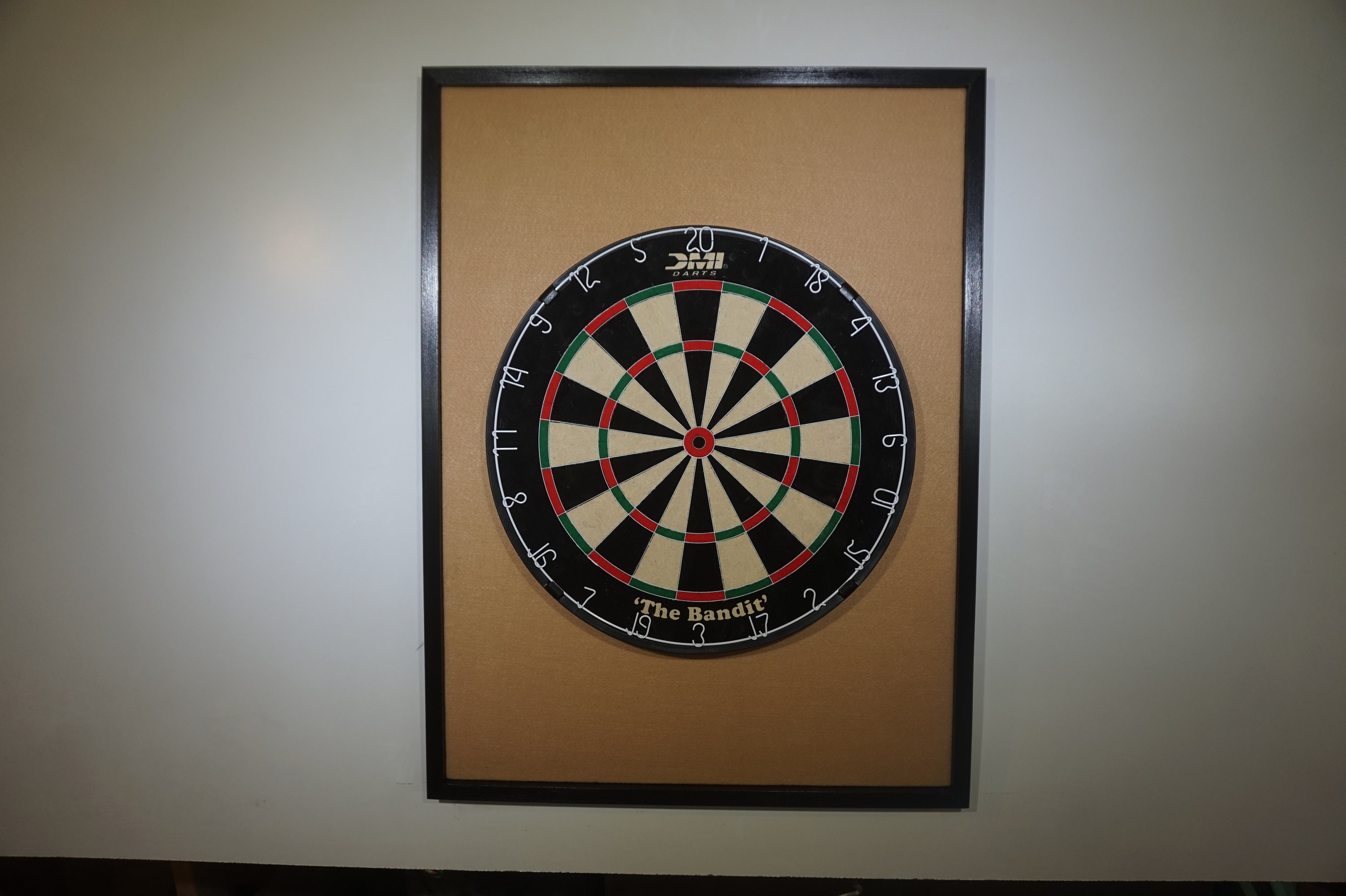 Tan & Black Trim Dart Board Backboard/Surround Dartboard Wall Etsy