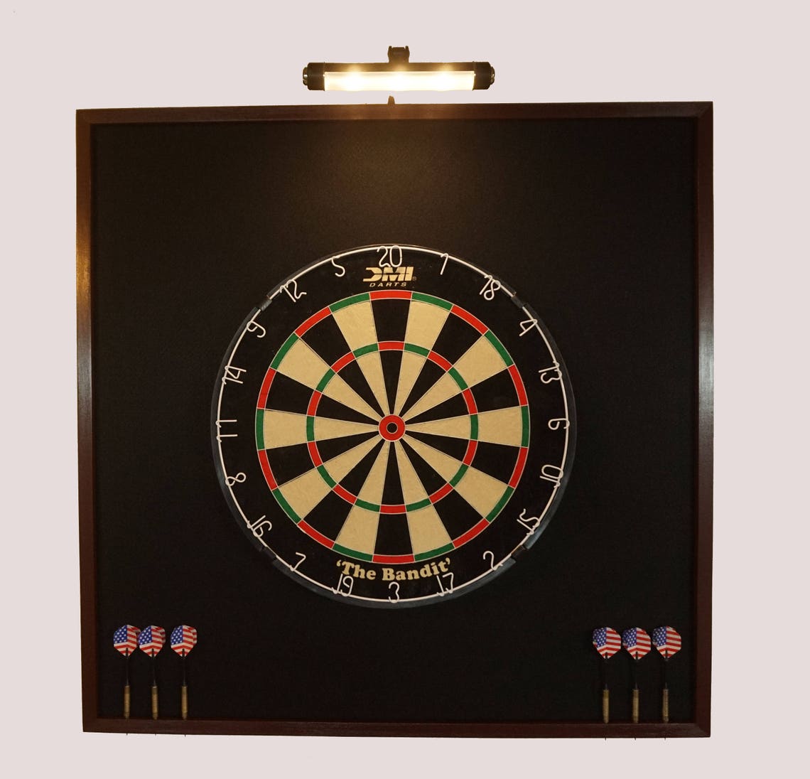 LED Lighted Custom Dart Board Backboard 32 X Etsy