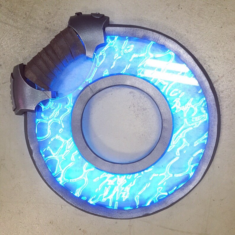 Nakia LED vibranium Chakram Weapon Black Etsy Canada