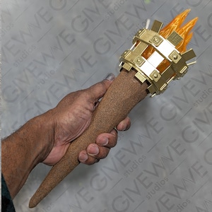 3D Printed Torch Cosplay Costume Accessory