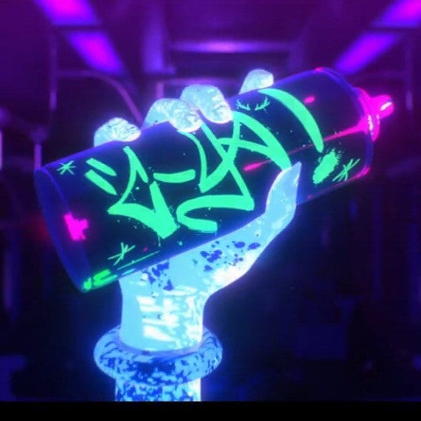 K/DA Akali LED spray can smoke bomb prop DIY kit ( cosplay, costume, Halloween, comiccon