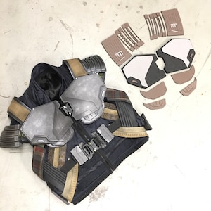 Killmonger Armor DIY kit &quot;NO VEST&quot; ( comiccon, halloween, cosplay, costume )