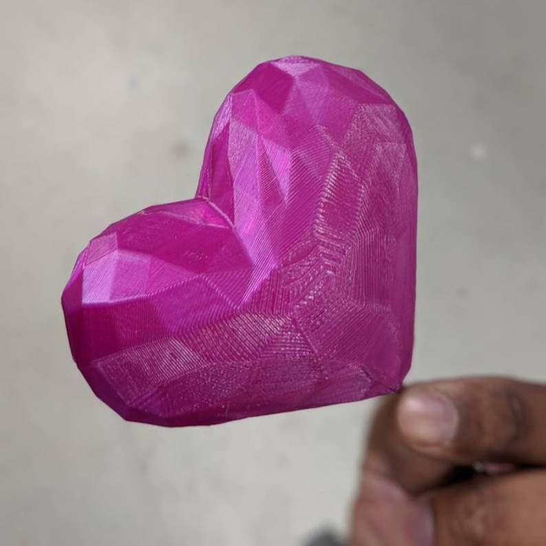 K/DA Ahri LED Low-poly Heart Prop ( Cosplay, Costume, Halloween ...