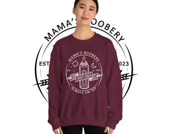 Mama's Boobery Crewneck Sweatshirt