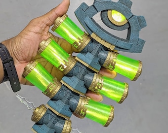 TOTK Link Zonai Battery Cel ( cosplay, convention, costume, prop, halloween )
