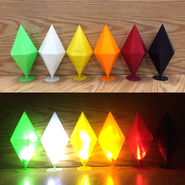 SIMulation Life Size (LED) Plumbob Diamond 3.0 DIY Kit ( cosplay, halloween, comiccon,sims )