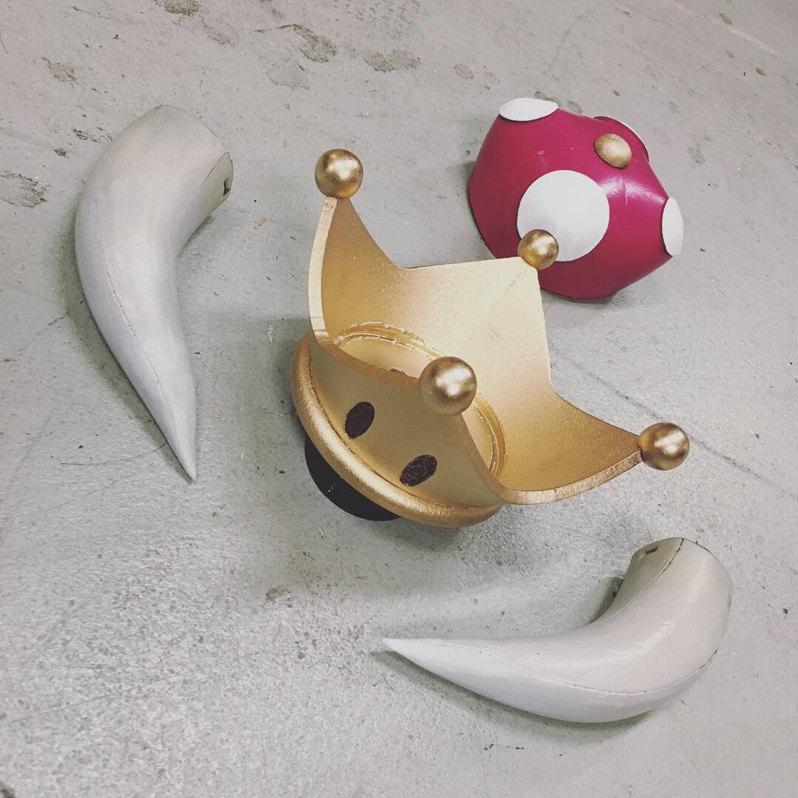 Bowsette Super Crown Horns DIY Kit Cosplay Comiccon | Etsy UK