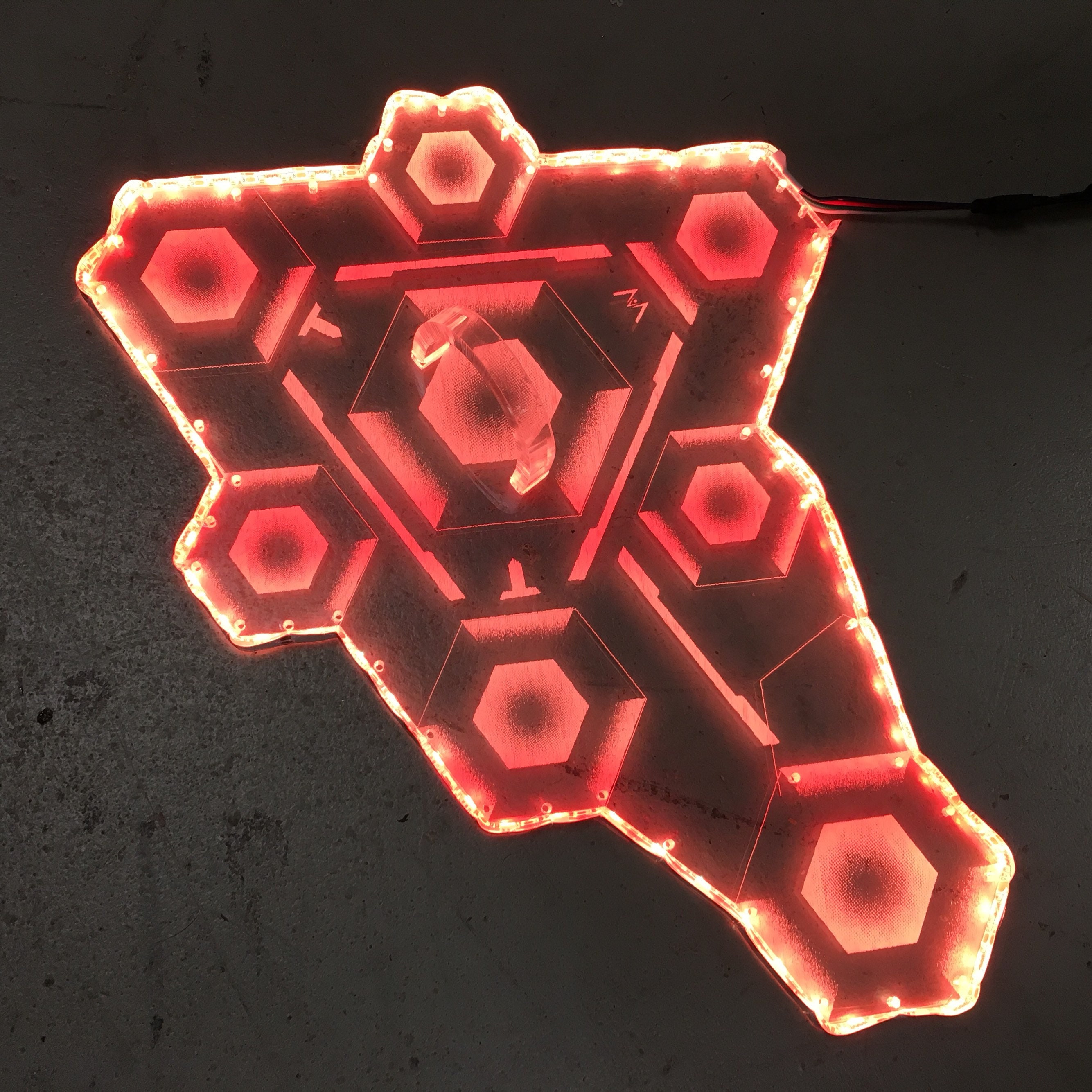 Overwatch Sombra Hack Light up Prop ( Cosplay, Comiccon, Costume, Halloween  ) - Etsy