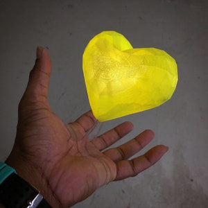 Lunar Guardian LED floating heart prop ( cosplay, costume, convention, Halloween )