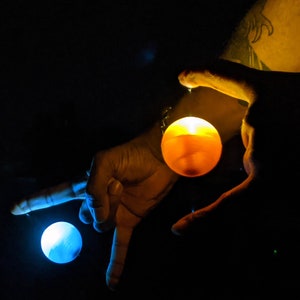 LED Floating conjuring sphere prop ( costume, Halloween, cosplay, convention )
