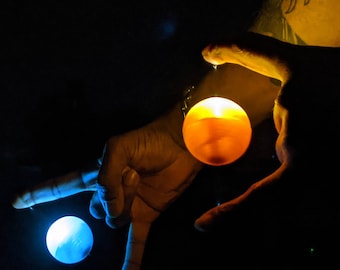 LED Floating conjuring sphere prop ( costume, Halloween, cosplay, convention )