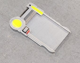 未来的なマルチパスNFCバッジ/IDホルダーのコスプレ小道具