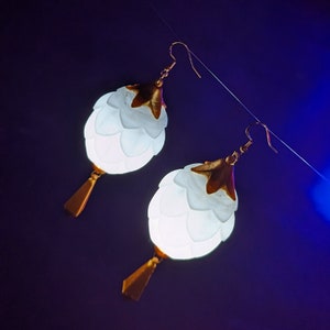 TOTK Zelda / Sonia Inspired Light up Sage of time LED earrings