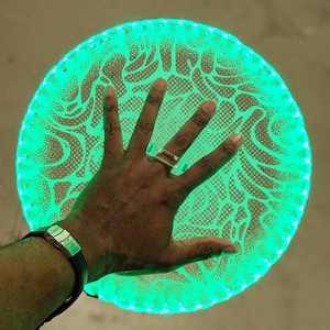 Star Fire Power Disc deluxe LED-prop (Halloween, cosplay, comiccon, conventie)