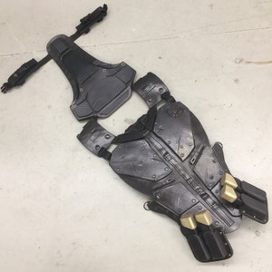 Armure corporelle de l'escouade des méchants Lawton (cosplay halloween comic con)