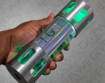 16oz/24oz DIY Ooze Booze Mutagen Water Bottle: RGB LED Cosplay Prop