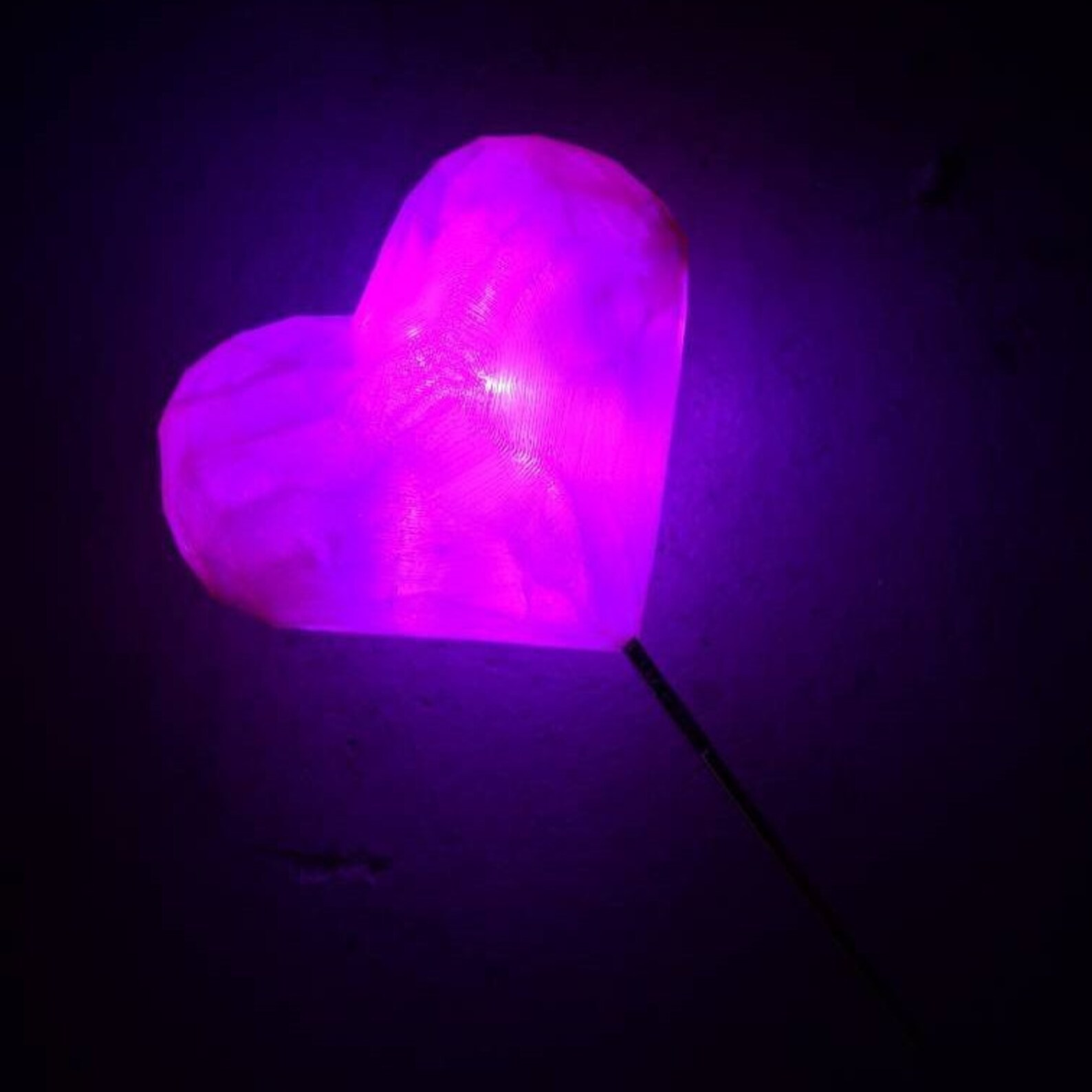 K/DA Ahri LED Low-poly Heart Prop ( Cosplay, Costume, Halloween ...