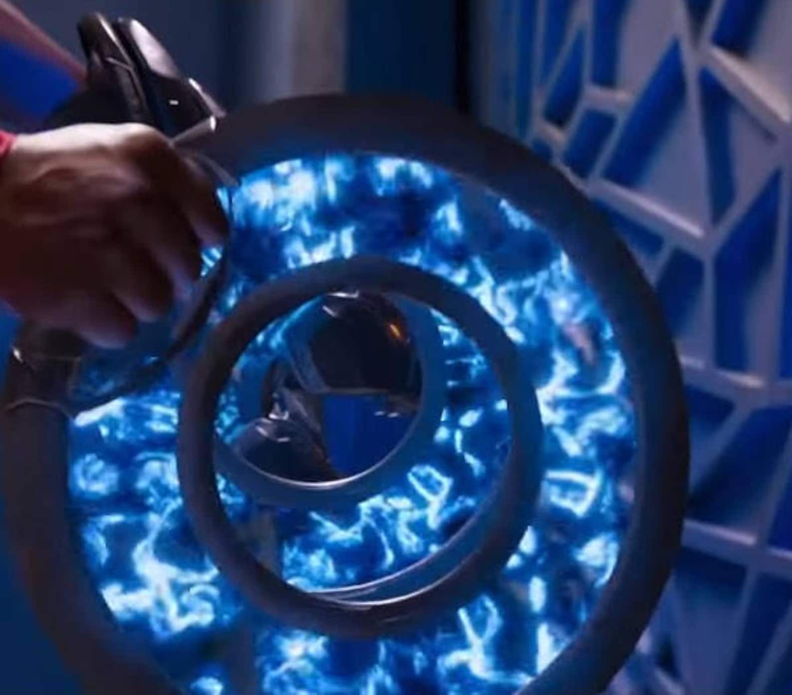 Nakia LED vibranium Chakram Weapon Black Etsy