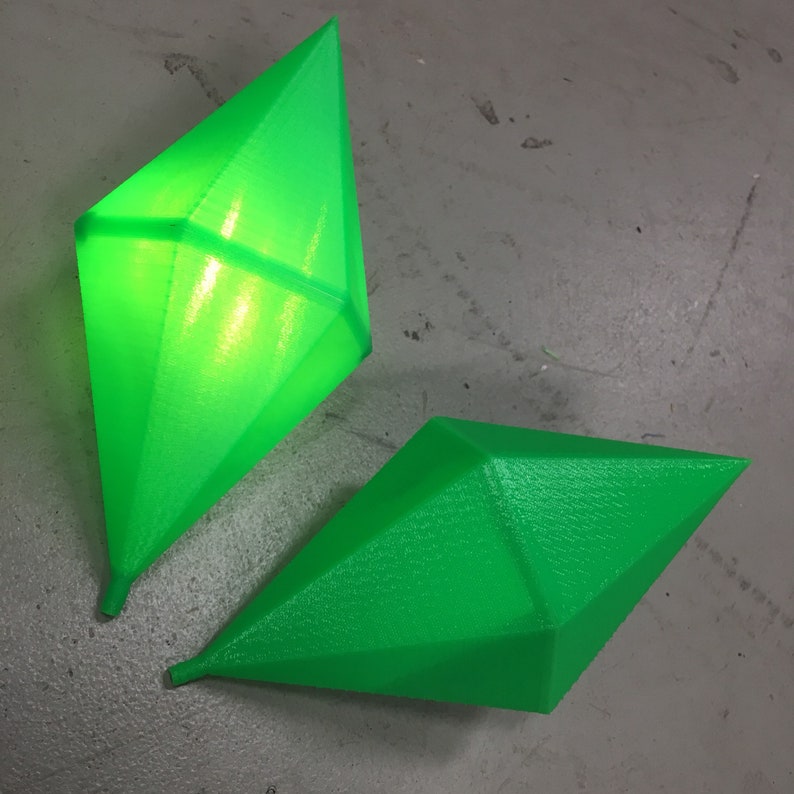 Sims Life Size LED Plumbob Diamond 3.0 cosplay halloween Etsy Sims Life Size LED Plumbob Diamond 3.0 cosplay halloween Etsy