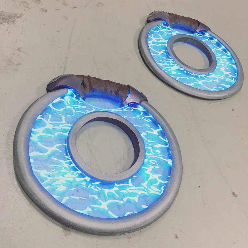 Nakia LED vibranium Chakram Weapon Black Etsy
