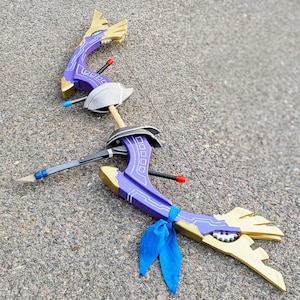 TOTK Teba/Tulin BOTW Revali&#39;s Great Eagle Bow ( prop/DIY )