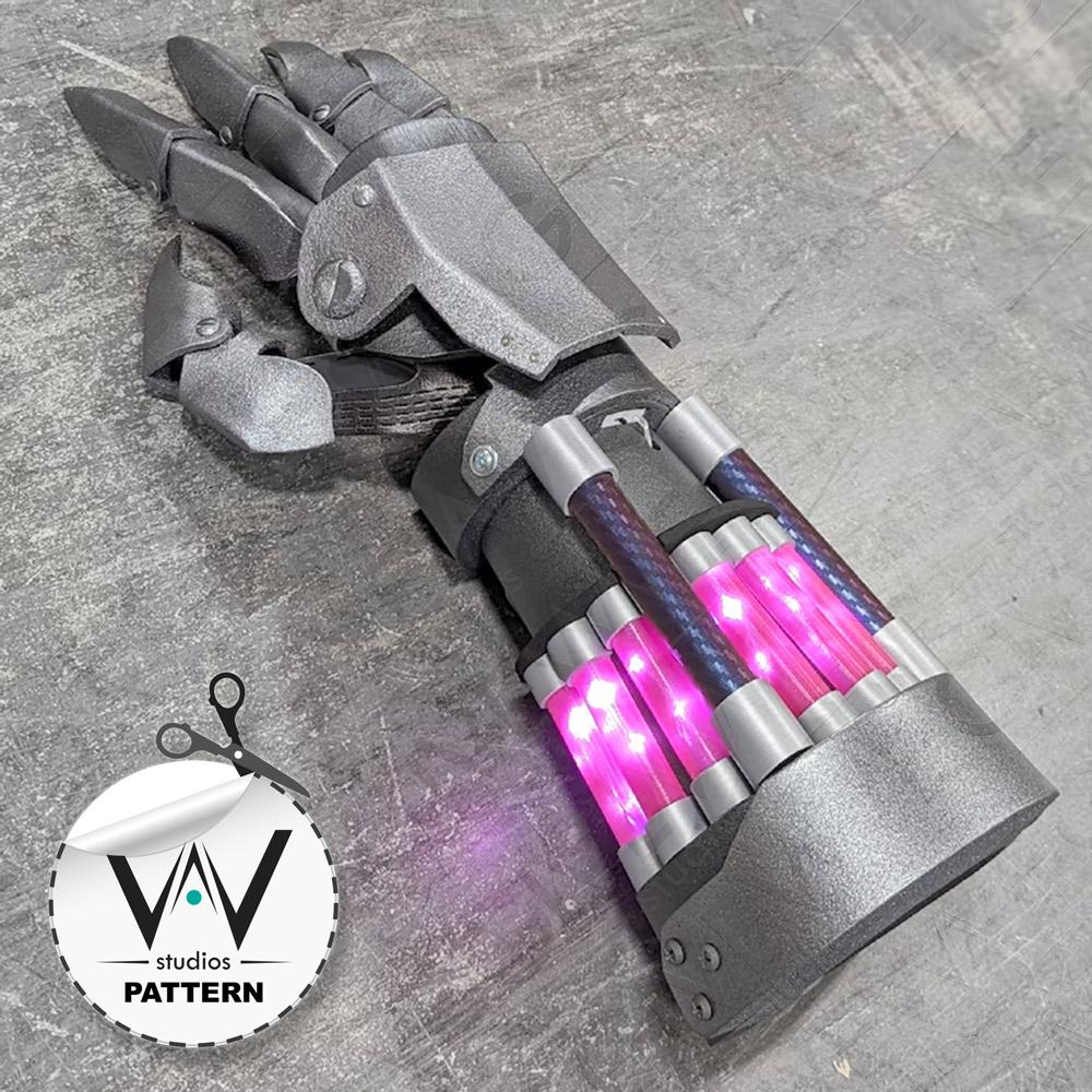 フィンガープレート 3セット 手甲 ガントレット コスプレ 武器 Claw gauntlet - Etsy 日本