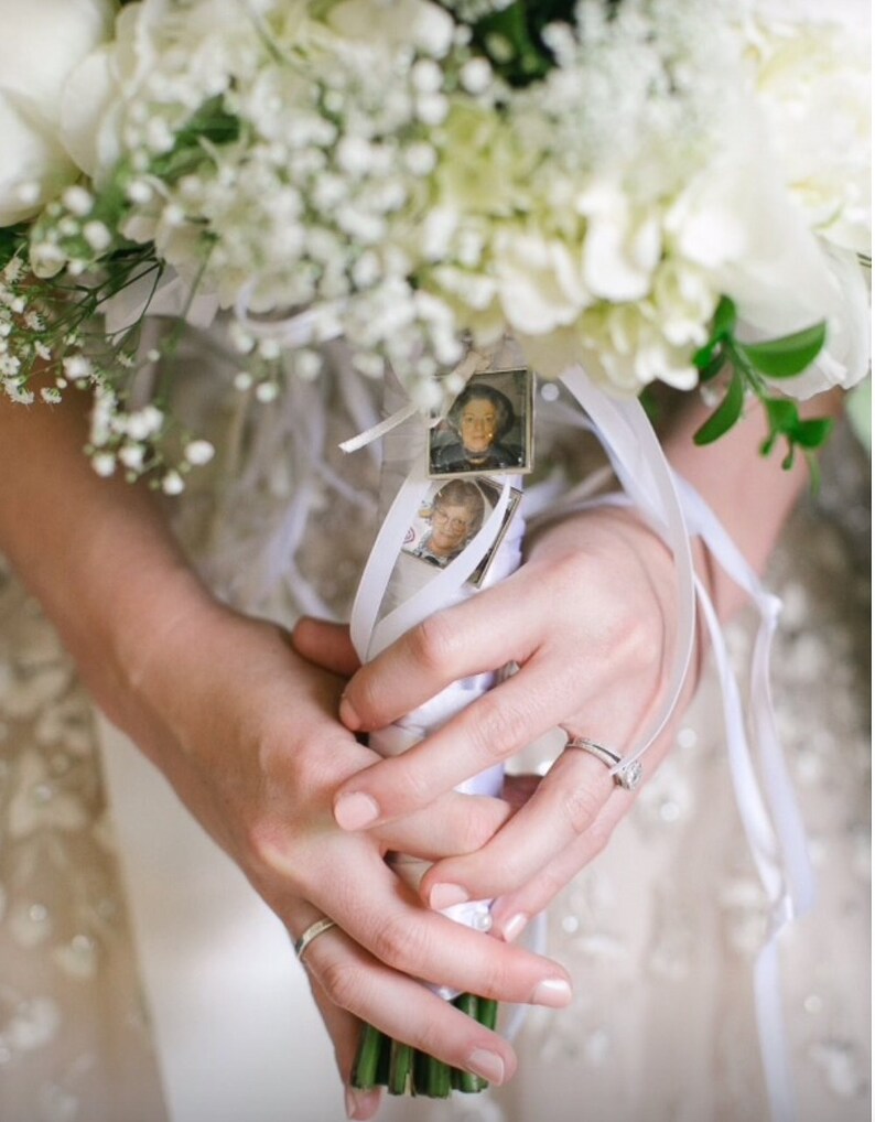 DIY Wedding Bouquet Jewelry Charm Kit Photo Pendants Charms Etsy