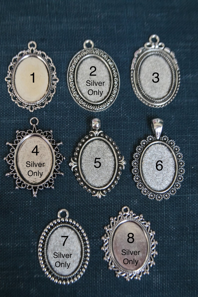 2 Wedding Bouquet charm kit Photo Pendants charms for family Etsy