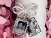 Custom made Wedding  Something Blue photo Memory CHARM attach to bride bouquet Gift for wedding bridal shower  Remember Loved ones 