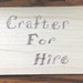 CrafterForHire