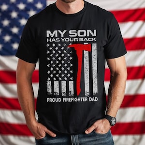 Firefighter My Son Has Your Proud Firefighter Mom American Firefighter My Son Has Your Proud Firefighter Mom American